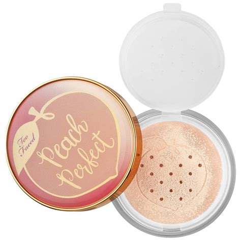 too faced peach perfect powder